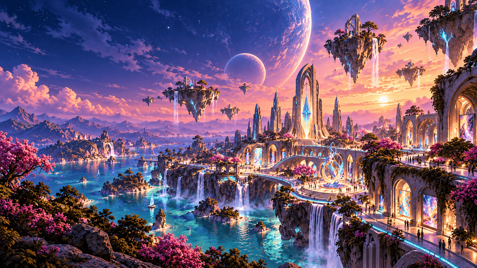 Galleries and creative squares in the Tilevale universe